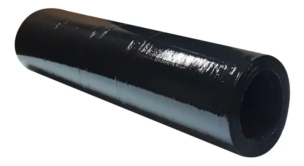 Rollo Film Strech Negro de 50cm. Sin Cono 1.5kg