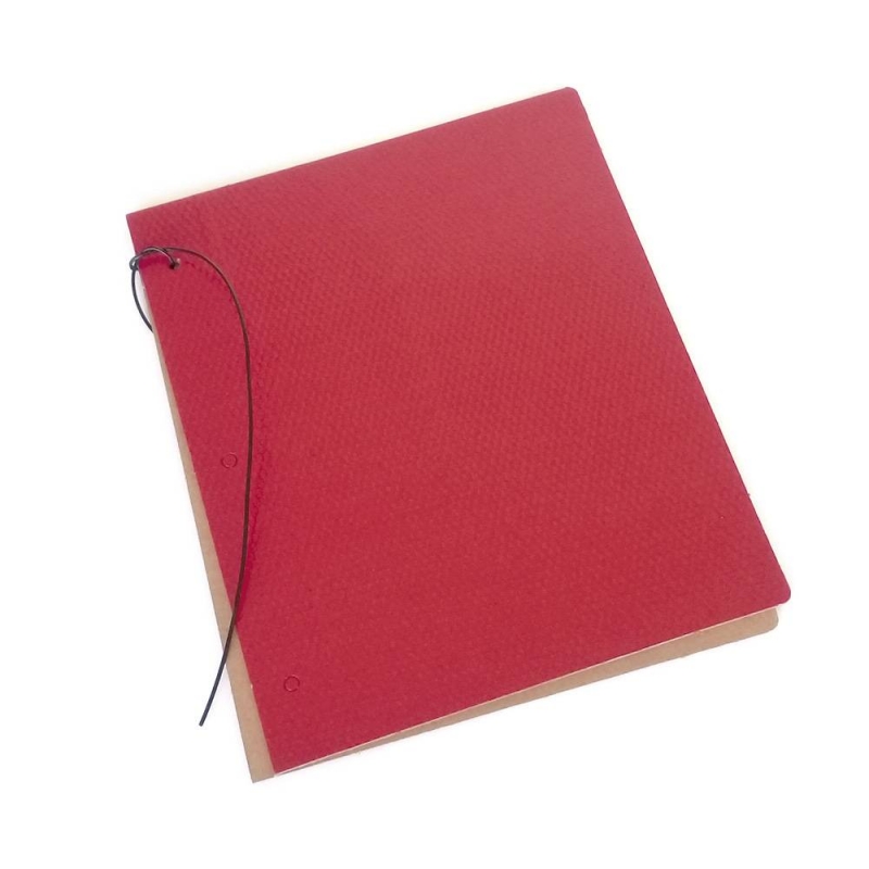 Carpeta N°3 Fibra rojo brillante