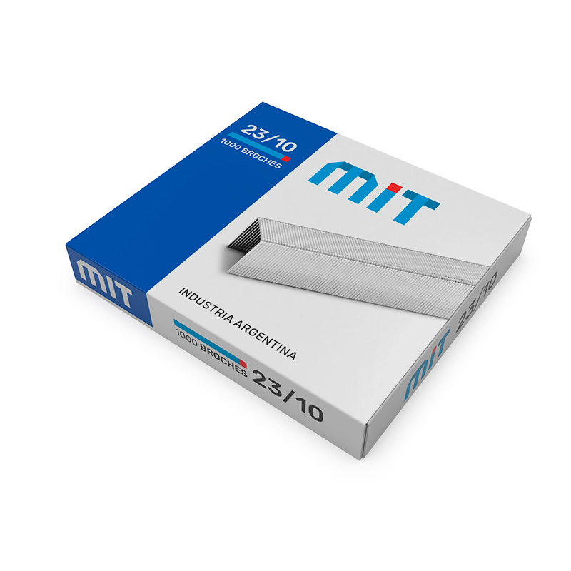 Broches Mit 23/10, caja de 1000 unidades