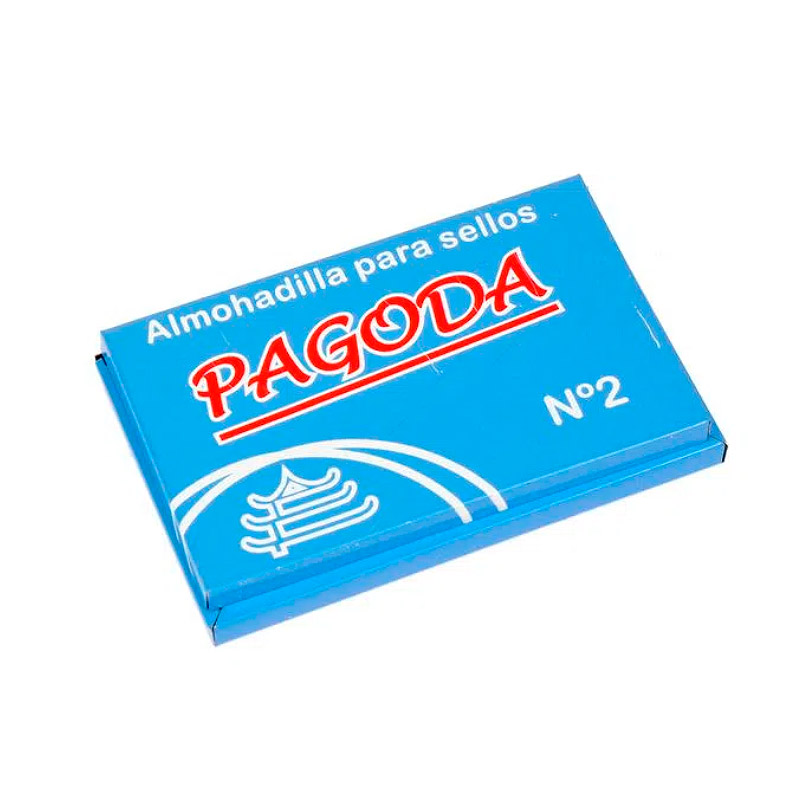 Almohadilla Pagoda N°2, 125 x 80mm.