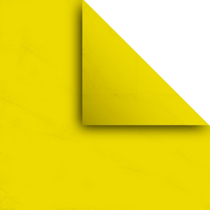 Papel Barrilete amarillo, pack de 50 unidades