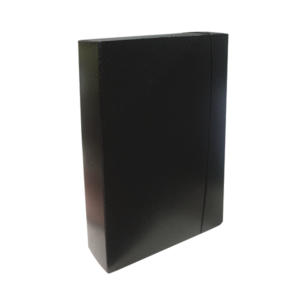 Caja con elástico, de fibra Oficio, 70mm.