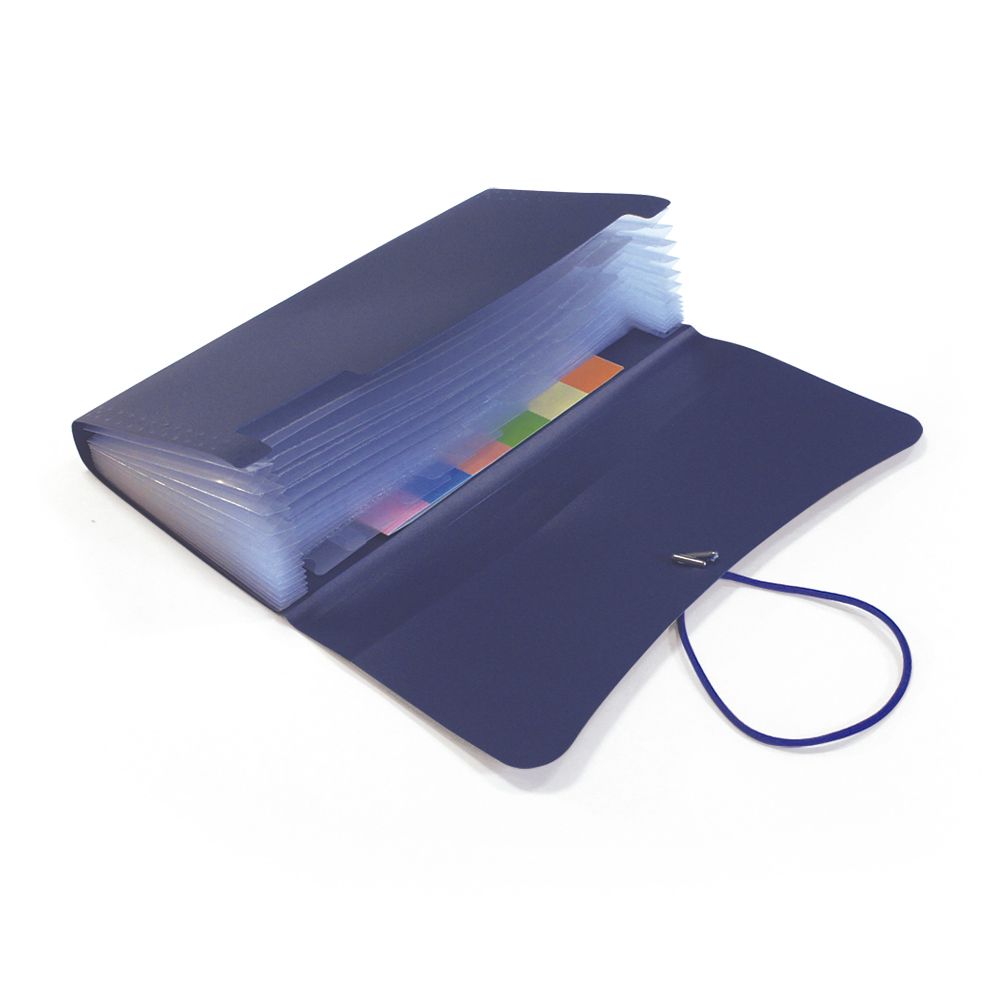 Clasificador para cheques azul