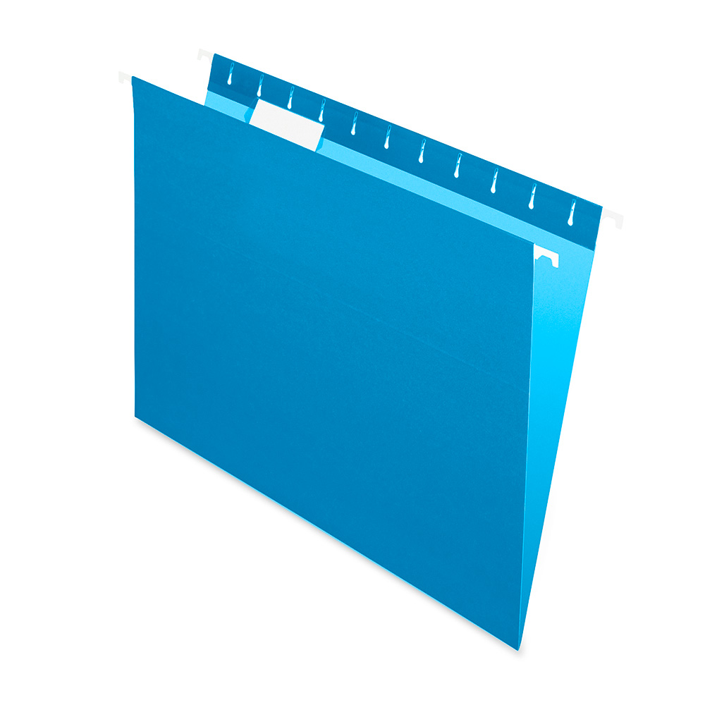 Carpeta Colgante Nepaco celeste, caja de 25 unidades