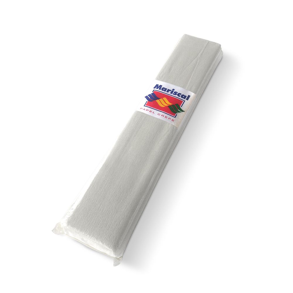 Papel Crepe Mariscal blanco, pack de 10 unidades