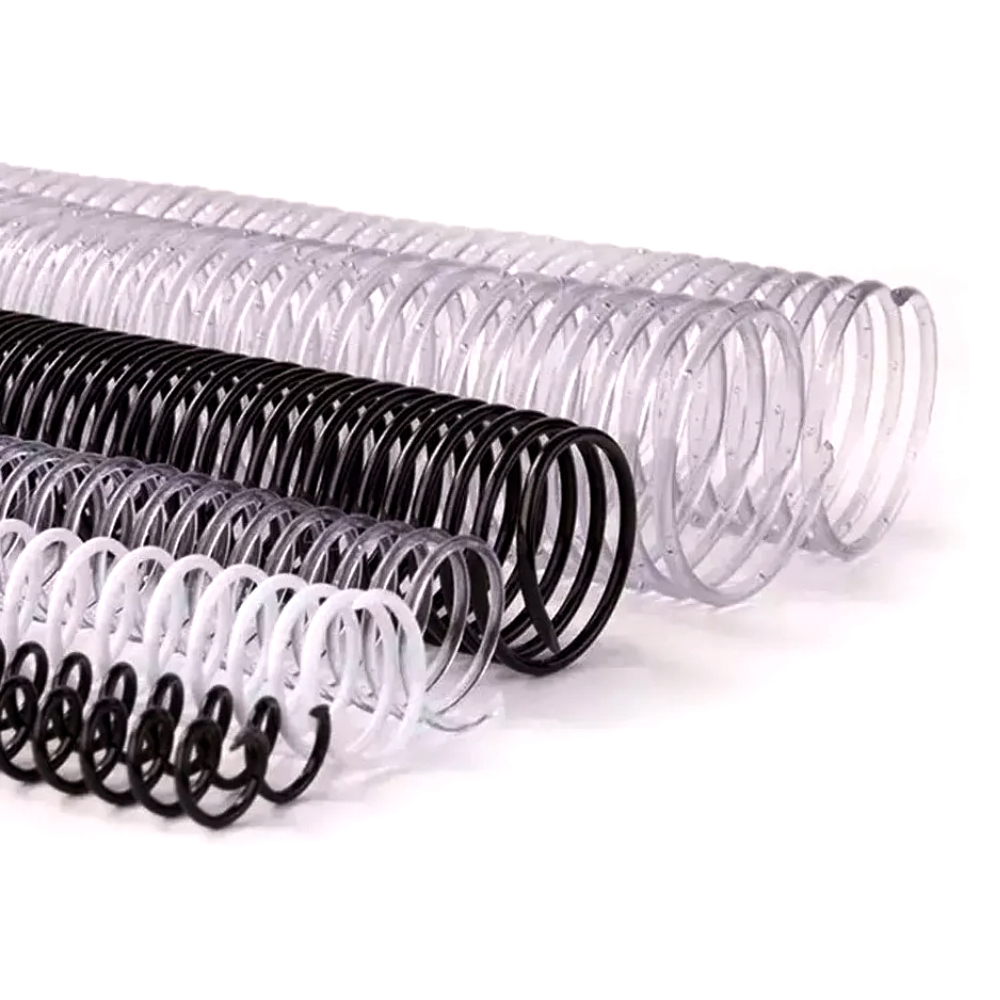 ESPIRAL 9mm X 50 Blanco para encuadernar ( E )