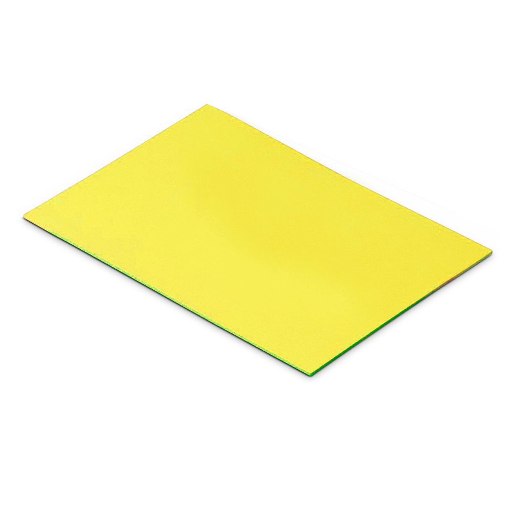 Goma Eva amarilla, pack de 10 unidades