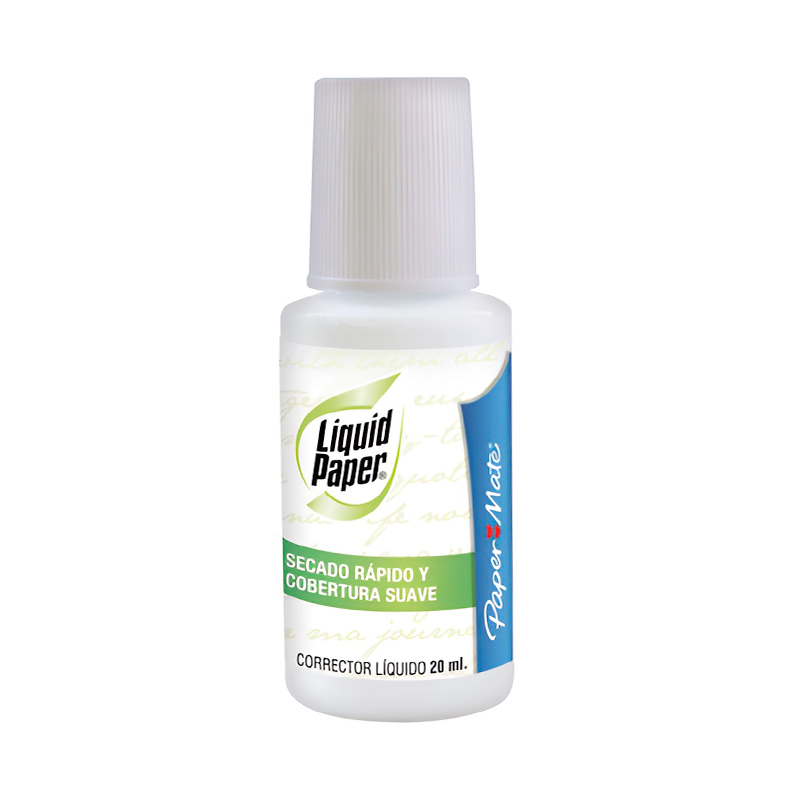 Líquido corrector Liquid Paper, 20ml.