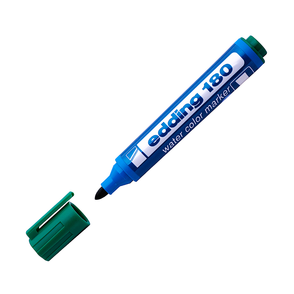 Marcador al agua Edding 180 verde(D)