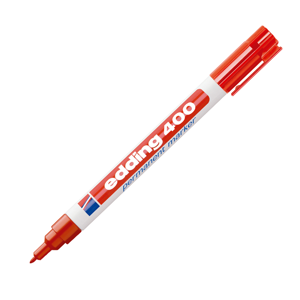 Marcador Permanente Edding 400 rojo