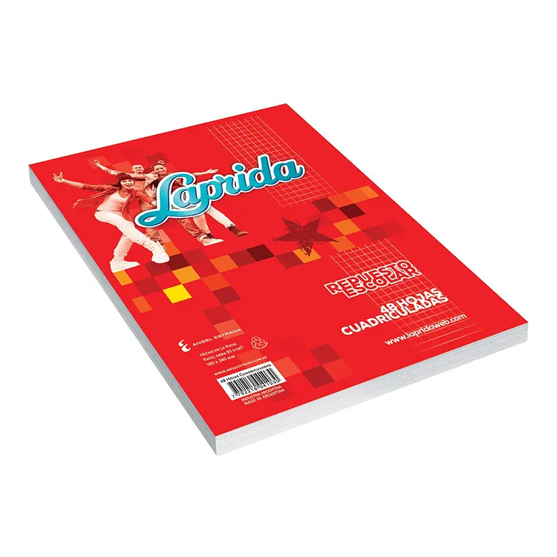 Repuesto Laprida, 48 hojas cuadriculadas
