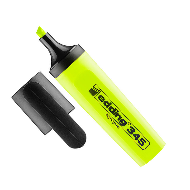 Resaltador Chato Edding 345 amarillo (D)