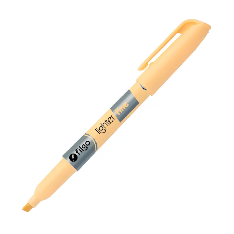 Resaltador Fino Filgo Lighter Pastel amarillo