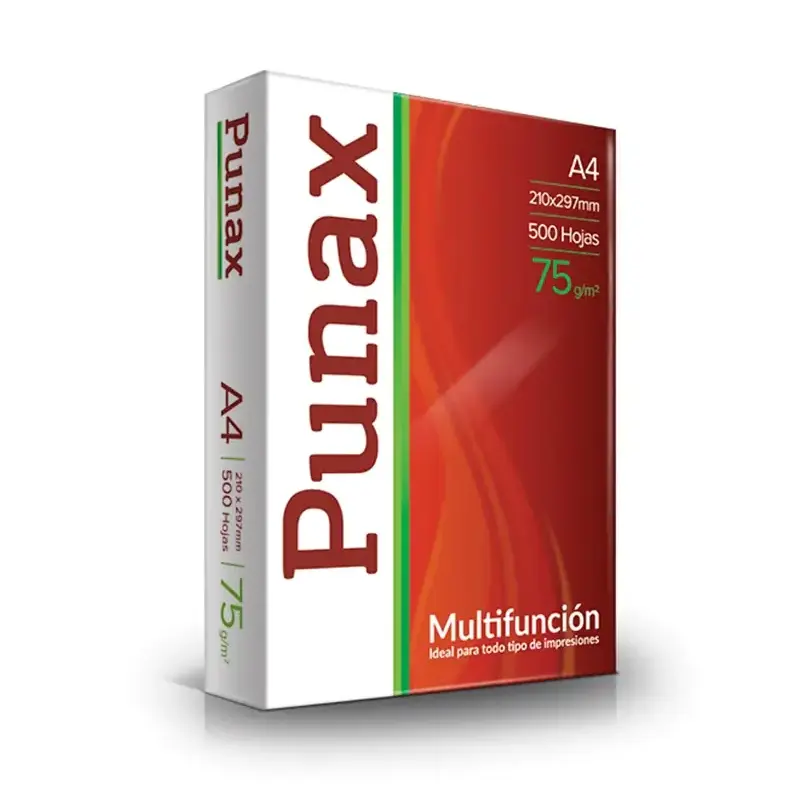 Resma Punax A4, 75g. 