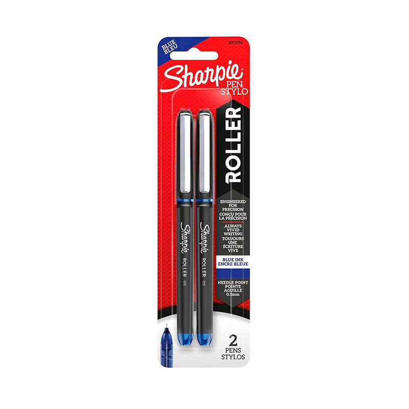 Roller Sharpie 0.5mm. azul, blister de 2 unidades(D)