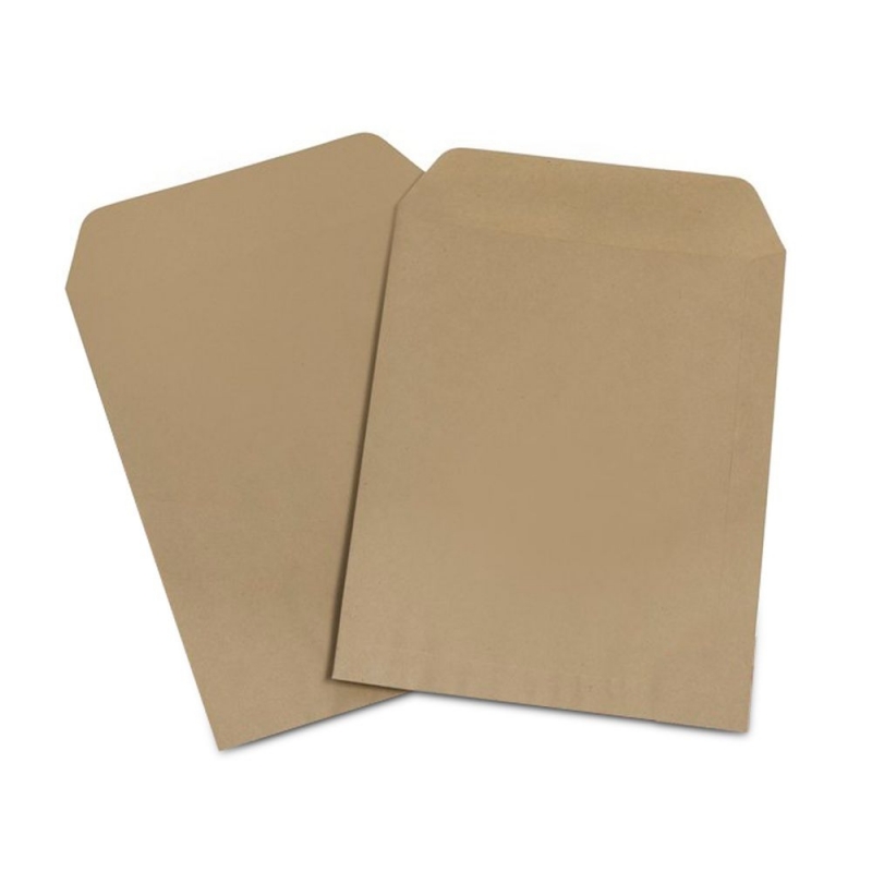 Sobre Bolsa Manila, 14 x 21cm. pack de 100 unidades