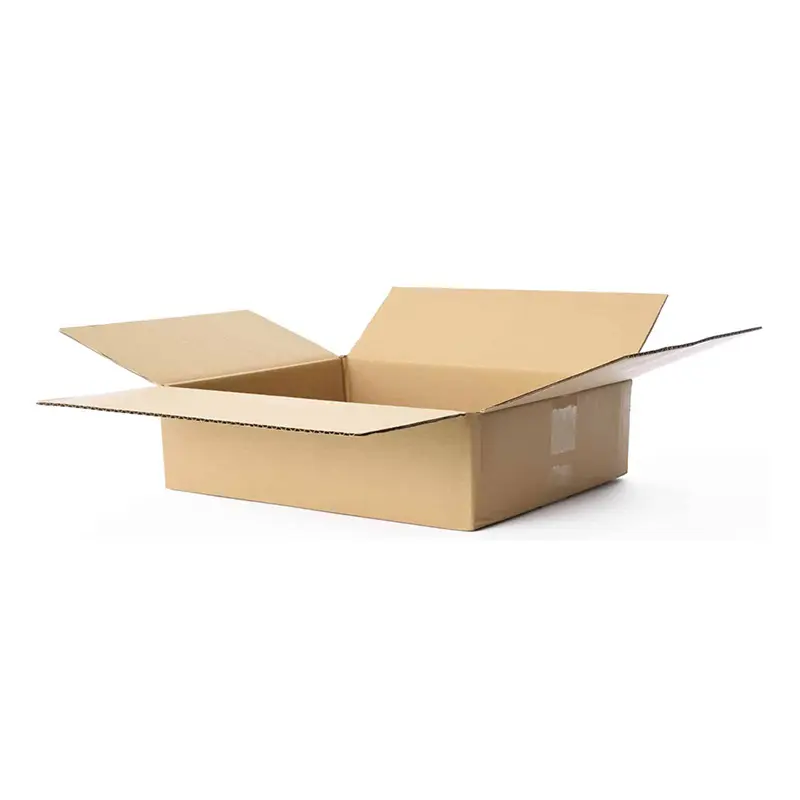 Caja para empaque Kraft 52 x 37 x 10 cm.