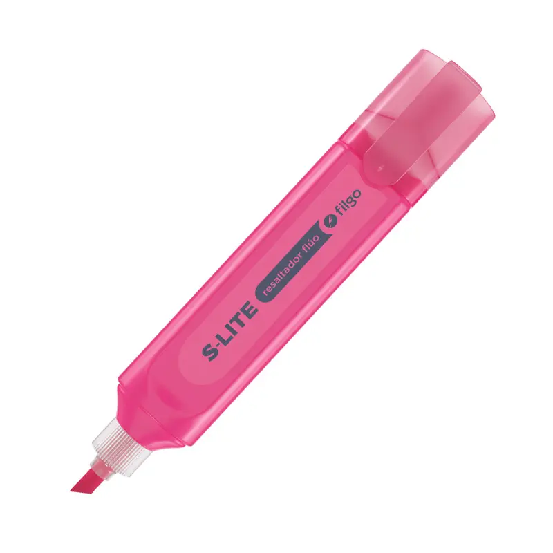 Resaltador Chato Filgo S-Lite Flúo Rosa(D)