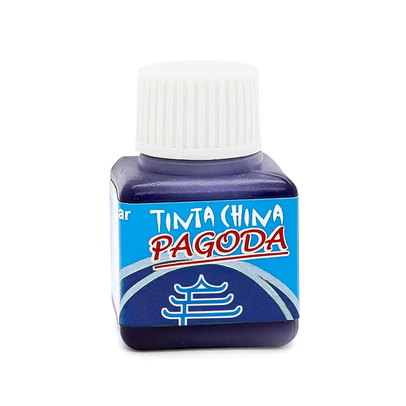 Tinta china Pagoda azul 17cc.