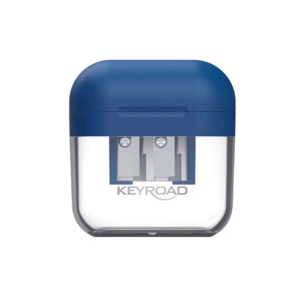 Sacapuntas con Tapita 2 Orificios C/Deposito KEYROAD