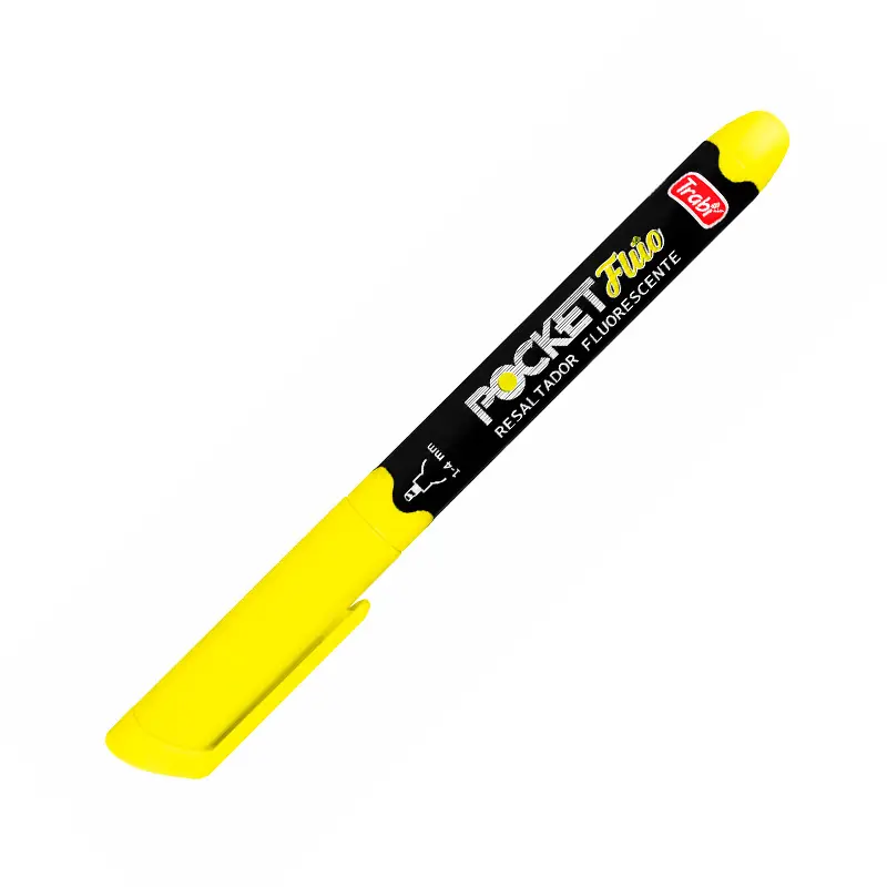 Resaltador Trabi Pocket Fluo amarillo