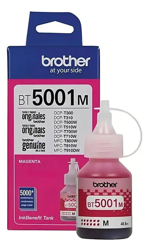 Botella Original Brother BT5001M Mag