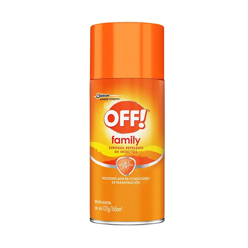 Repelente de mosquitos Off Family 165ml.(D)