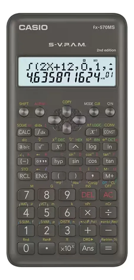 Calculadora Científica Casio FX-570MS-2