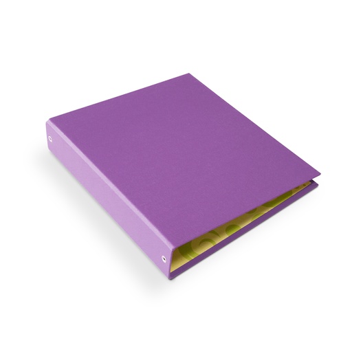 [CARP3AFORVIO] Carpeta 3 anillos 40 mm forrada N°3 violeta