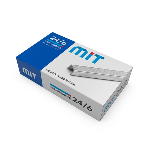 [MITB2461000] Broches Mit N°24/6, caja de 1000 unidades
