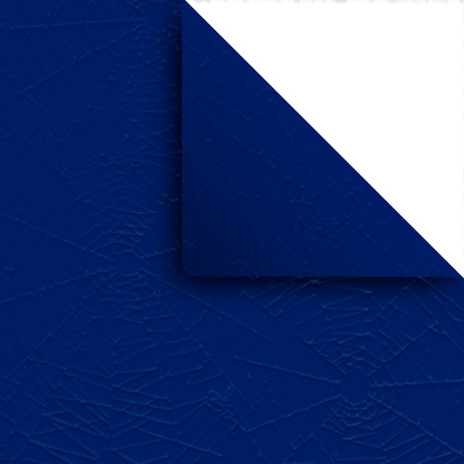 [PAPARANAAZUL] Papel Araña plastificado azul, pack de 10 unidades