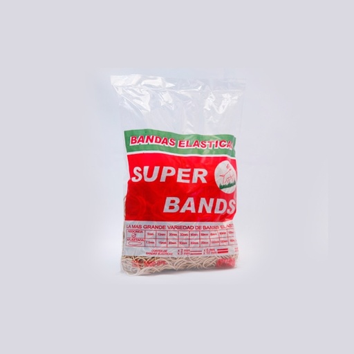 [SUPERB02500G] Bandas elásticas Superband de látex, bolsa de 500g. 0,2 X 130 80