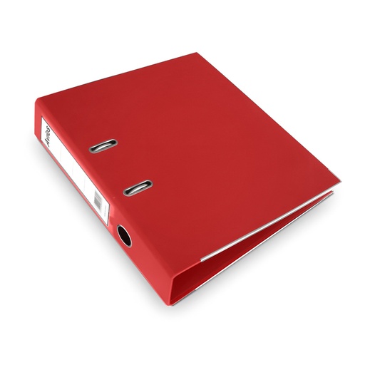 [BIBLIOA4ROJO] Bibliorato forrado Avíos A4, rojo