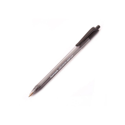 [PAPER100RTNE] Bolígrafo retráctil Paper Mate Kilométrico 100 RT negro
