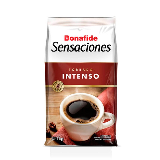 [BONAFTOIN1K] Café torrado Sensacion intenso Bonafide, pack de 1kg.