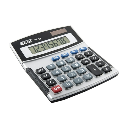[ECALTC32] Calculadora Ecal TC-32 Escritorio Mediana Med.140x110x26mm. 8Díg.