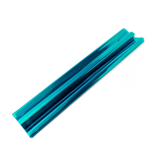 [CELOFCELEX10] Papel Celofán celeste, 50 x 90cm. pack de 10 unidades