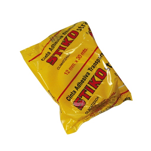 [SSTIKO1230] Cinta adhesiva, 12mm. x 30mts. Stiko Strap