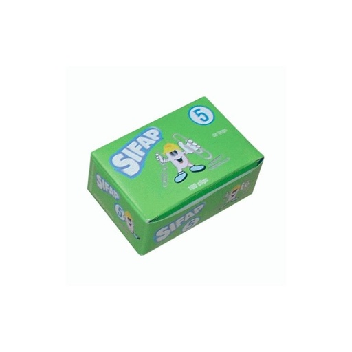 [SIFAPCLIPN5] Broches Clips Sifap N°5, 39mm. caja de 100 unidades