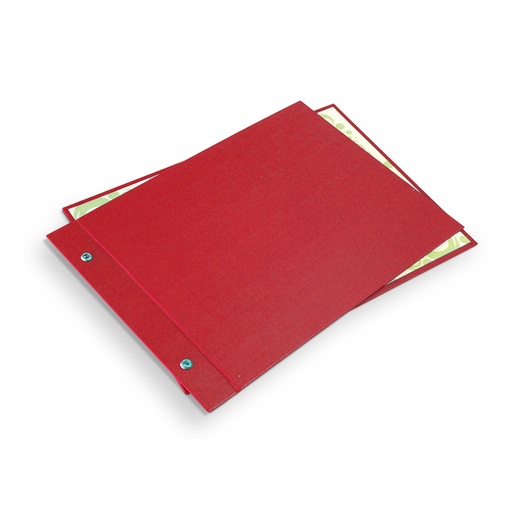 [CARPFORRROJ5] Carpeta Nº5 PVC Forrada Roja