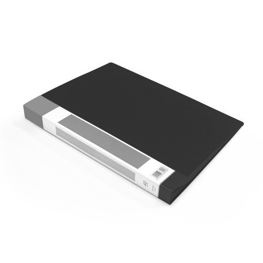 [CARP40FA4NEG] Carpeta A4 con 40 folios negra