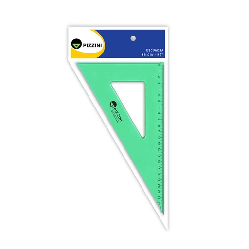 [PIZ37322560] Escuadra Pizzini Estudio 3732 25cm./60cm.