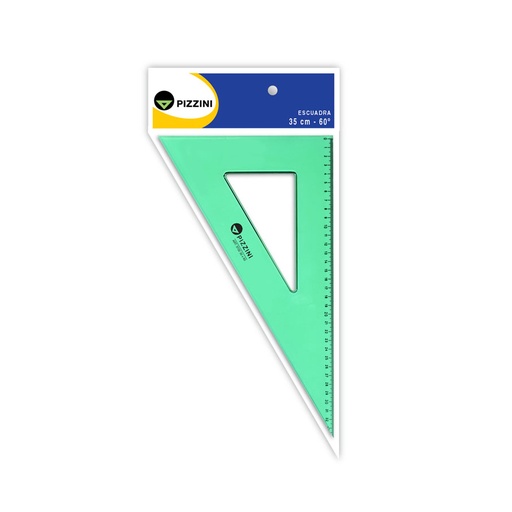 [PIZ37323560] Escuadra Pizzini Estudio 3732 35cm./60cm.