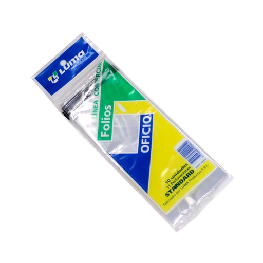 [LUMAFOLOF10] Folios Oficio Liviano Luma pack x 10
