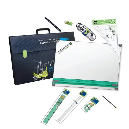 [PIZKITDI5060] Kit para Dibujo Técnico Full Pizzini 7754F, 50 x 60cm.