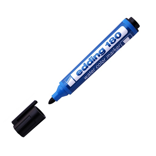 [EDDING180NEG] Marcador al agua Edding 180 negro