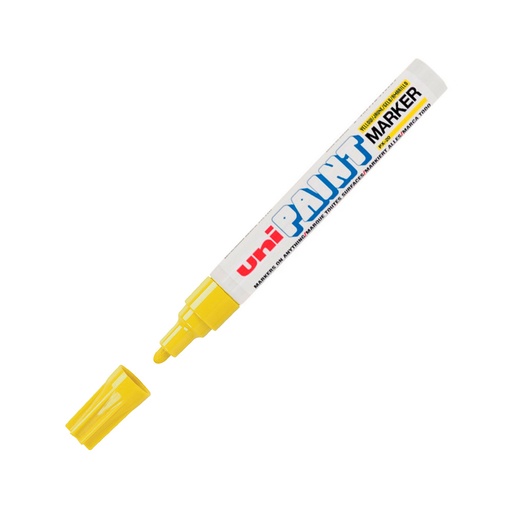 [UNIPX20X12AM] Marcador Uni Paint PX20 amarillo, 12 unidades