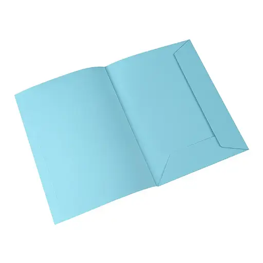 [CARPPREA4CEL] Carpeta Presentación de cartulina A4 celeste