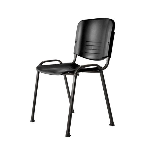 [ROSSIRP700NE] Silla Fija plástica RP700, negra  (D)