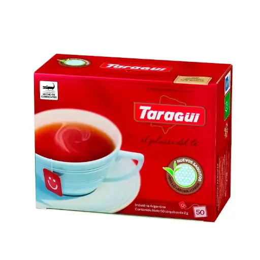[TARAGTEX50] Té Negro Taragüí, caja de 50 saquitos